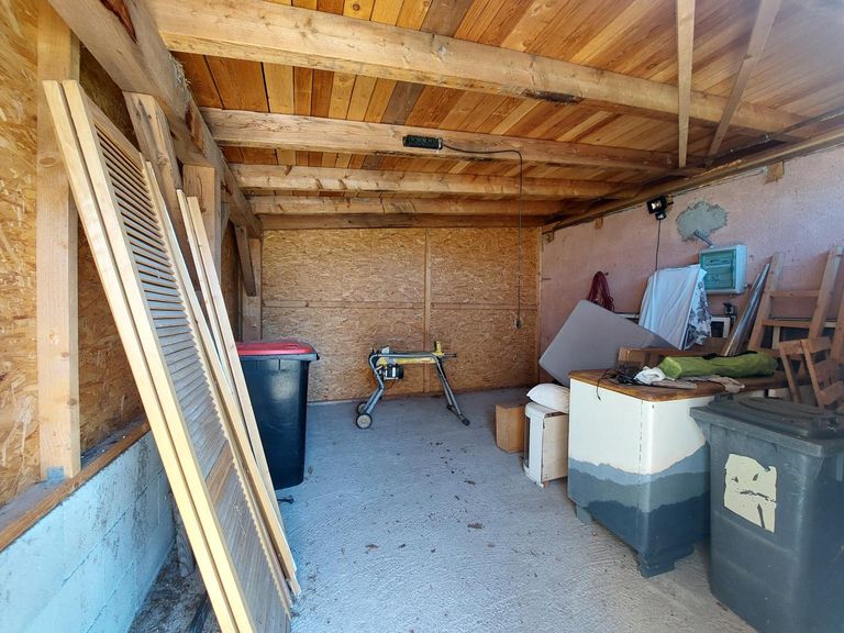 Garage Innenansicht