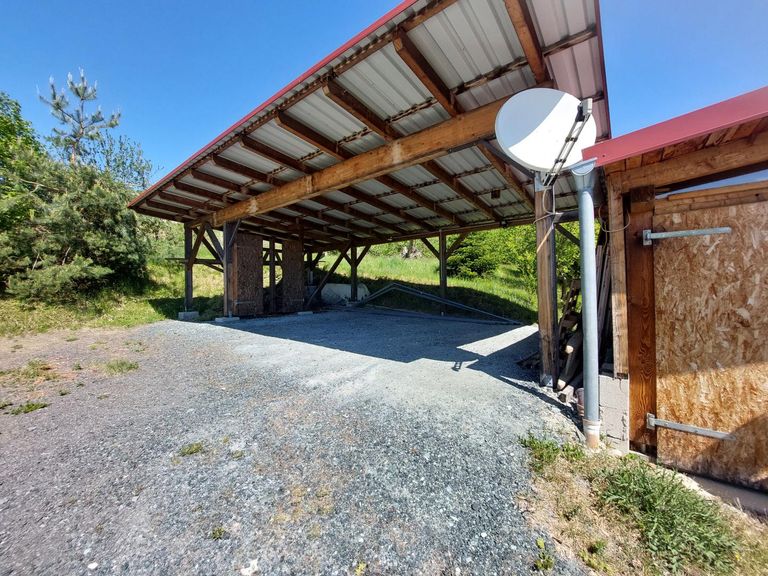 Carport für 3 Autos