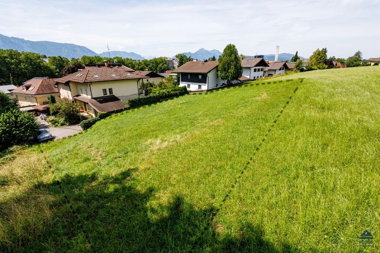 Grundstück - Grenzlinien skizziert