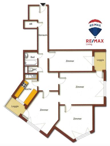 Grundriss schematisch