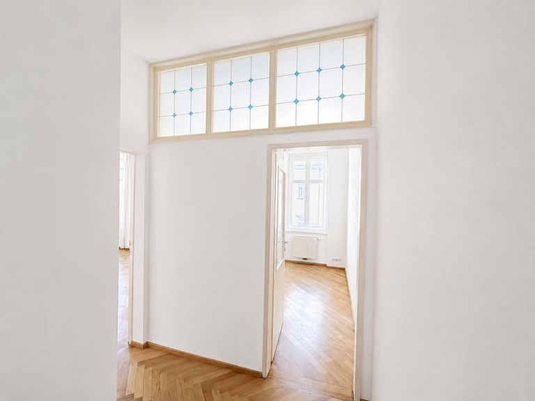 Flur mit Glasoberlichte