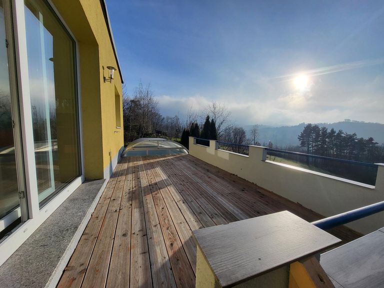 Terrasse mit Ausblick