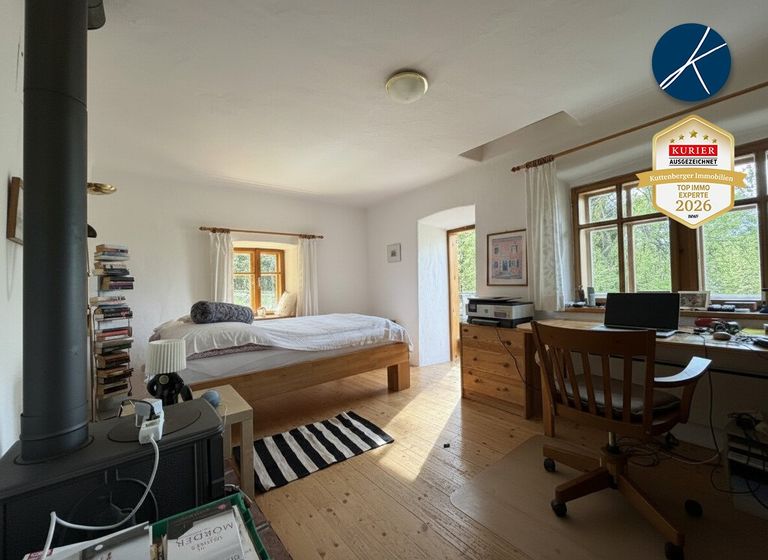 Zimmer mit Ausgang zur Terrasse