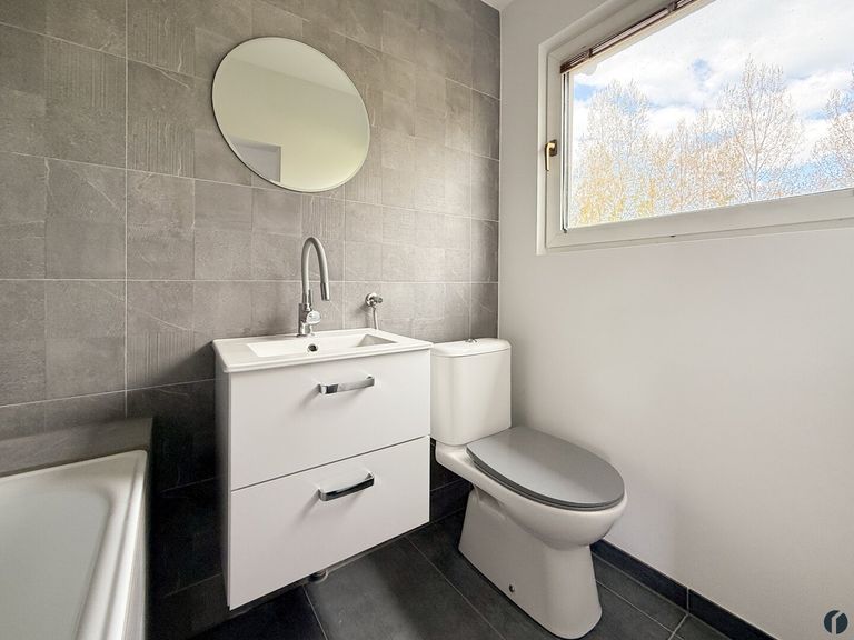 Badezimmer mit WC
