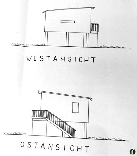 Ansicht Ost-West