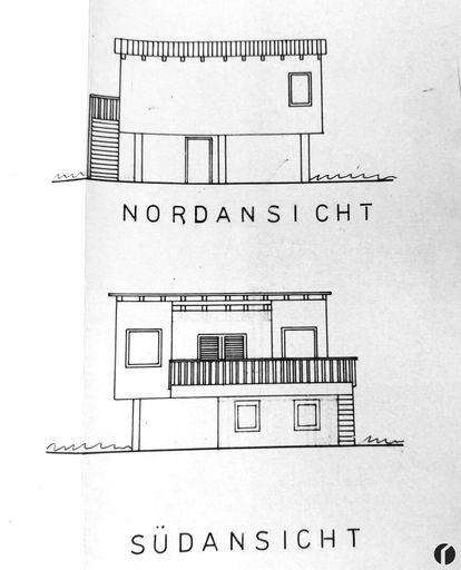 Ansicht Nord-Süd