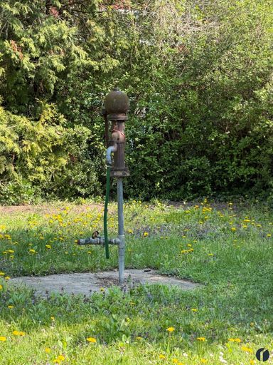 Brunnen im Garten