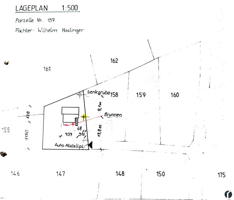 Lageplan Haus