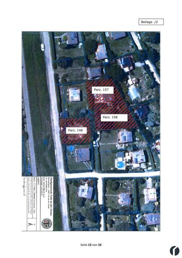 Lageplan Parzellen