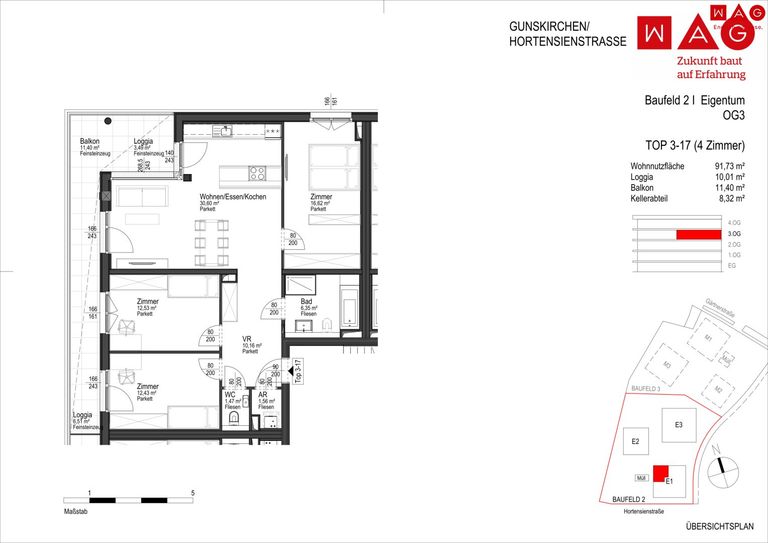 Wohnungsplan