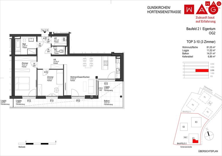Wohnungsplan