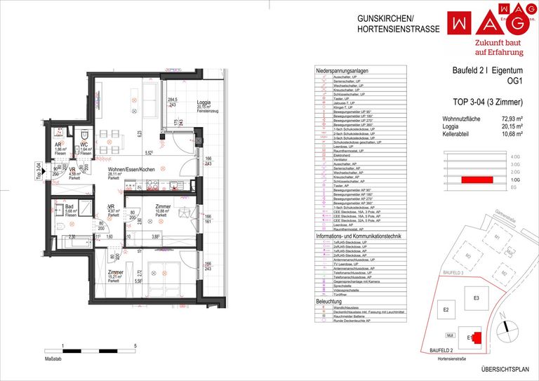 Wohnungsplan