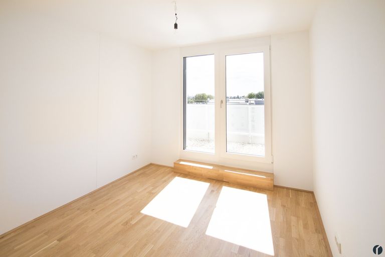 Schlafzimmer mit begehbarem Schrank