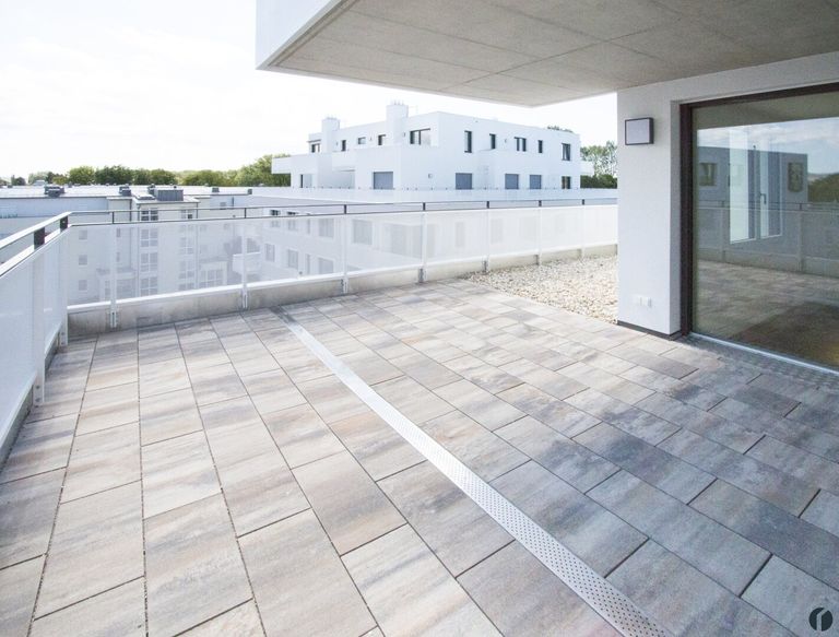 Terrasse Blick nach Westen