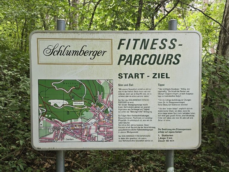 Fitnesspfade und Lehrwanderwege direkt vor der Türe