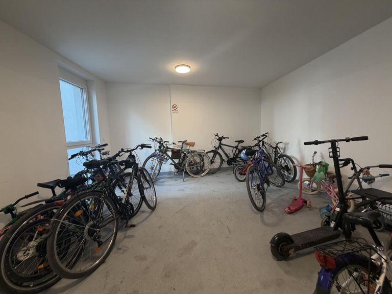 Fahrradabstellraum