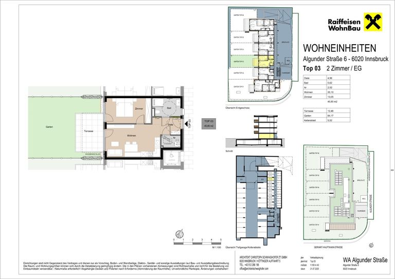 Grundrissplan Top 03