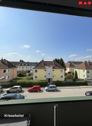 Aussicht vom Balkon