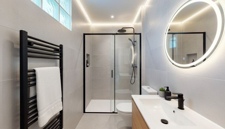 Ausstattungsbeispiel Badezimmer (EG)