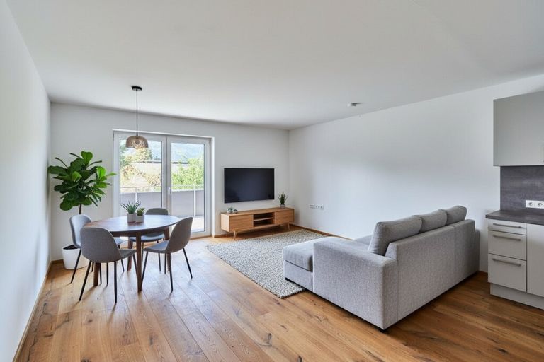 Wohnzimmer virtuell eingerichtet