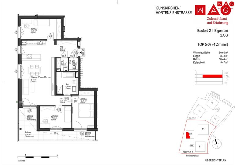 Wohnungsplan