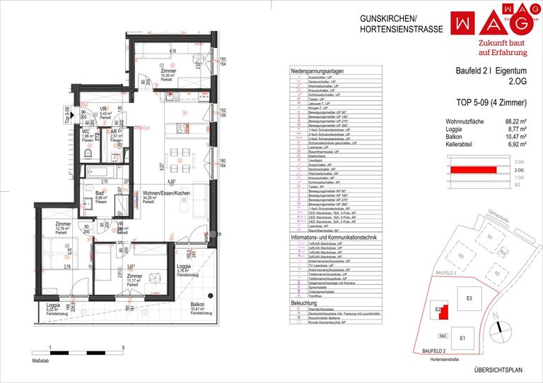 Wohnungsplan