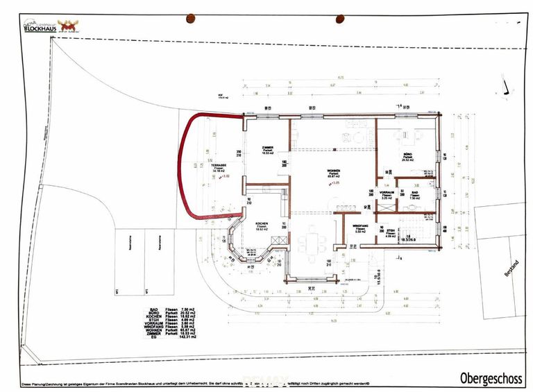 Plan Obergeschoss-Erdgeschoss