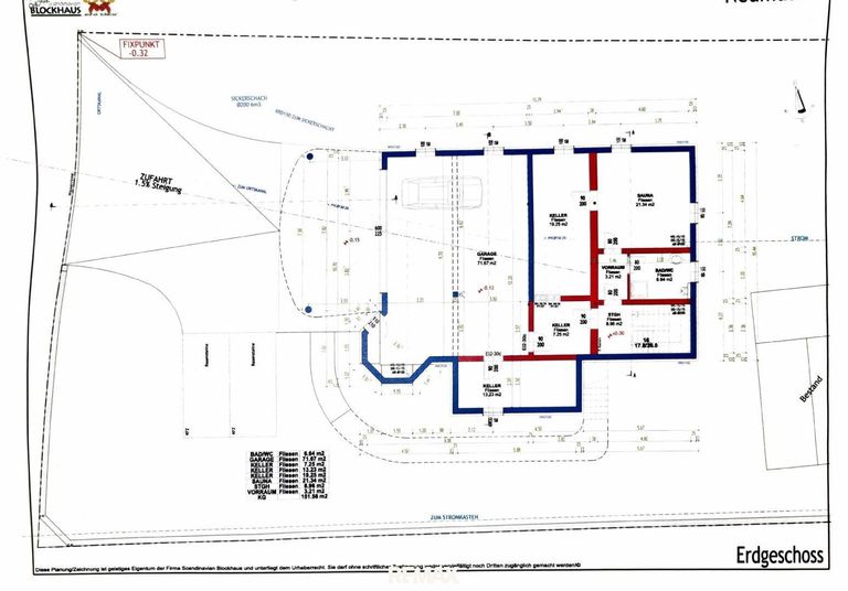 Plan Erdgeschoss