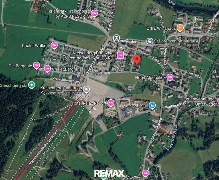 Luftansicht Kreischberg