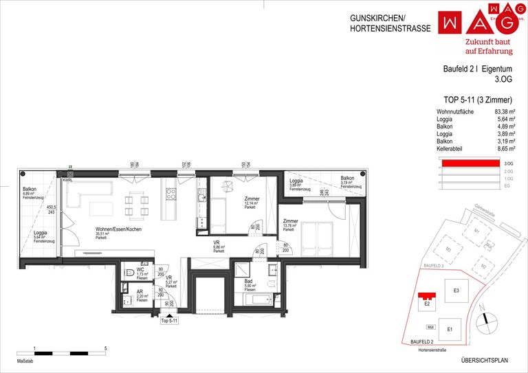 Wohnungsplan