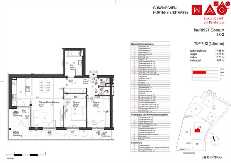 Wohnungsplan