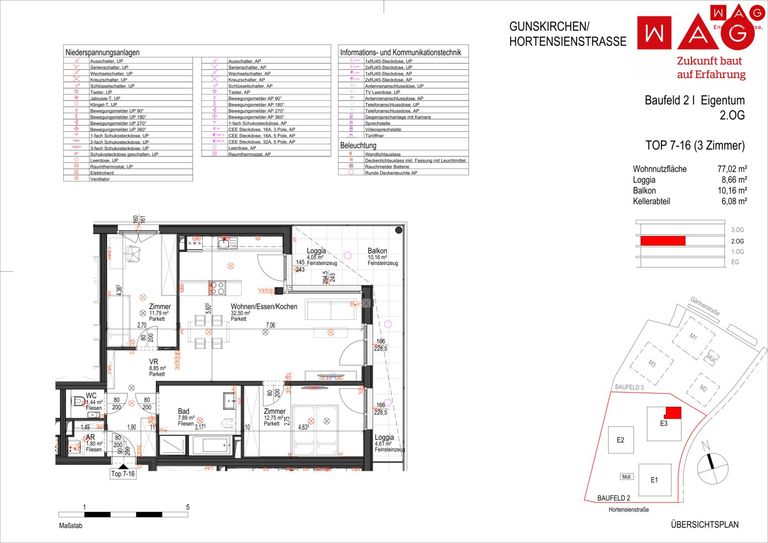 Wohnungsplan