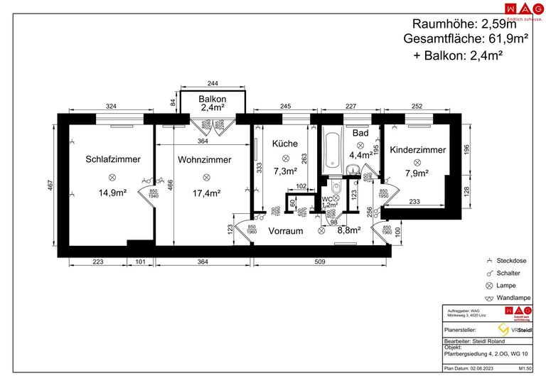 Wohnungsplan