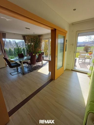 Wohnzimmer Blick Esszimmer