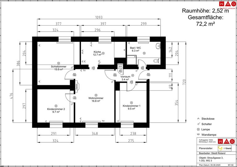 Wohnungsplan