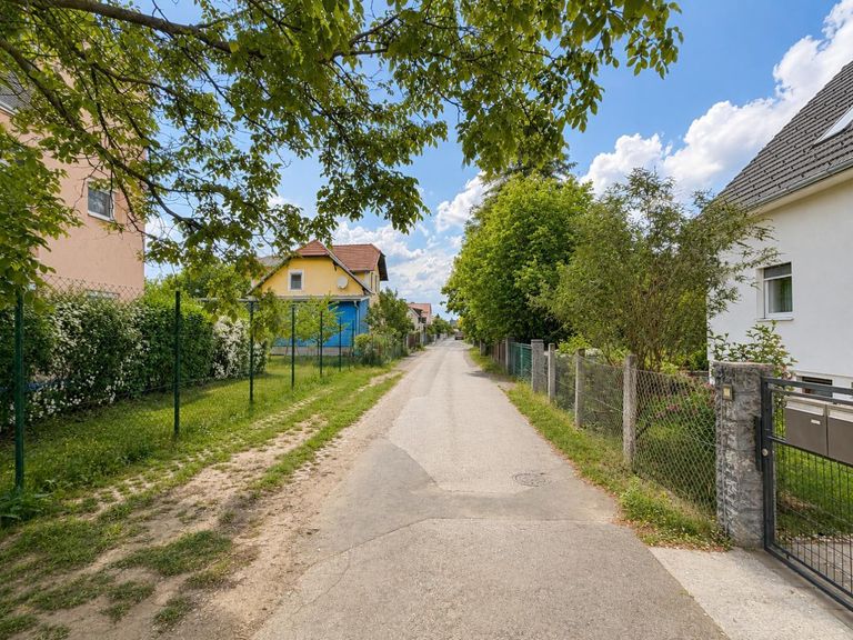 Privatstraße Anfahrt