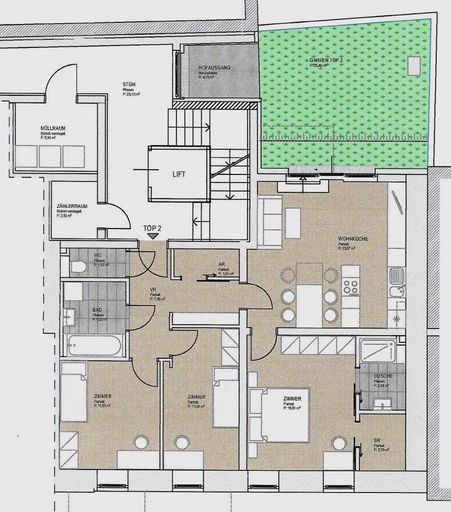 Vitusgasse Obj.3332 Plan