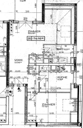 Wohnungsplan