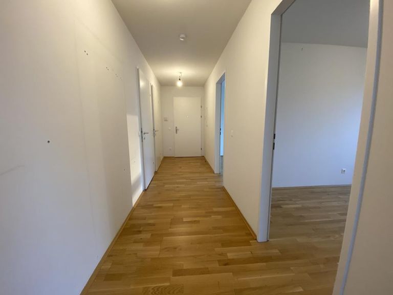 Gang - Blick zur Eingangstür