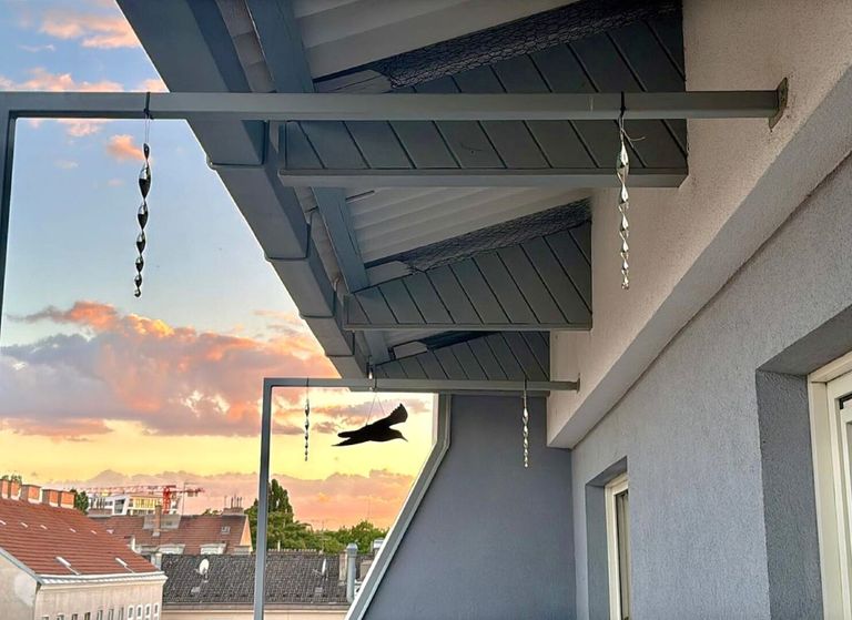 Überdachter Wohnungszugang