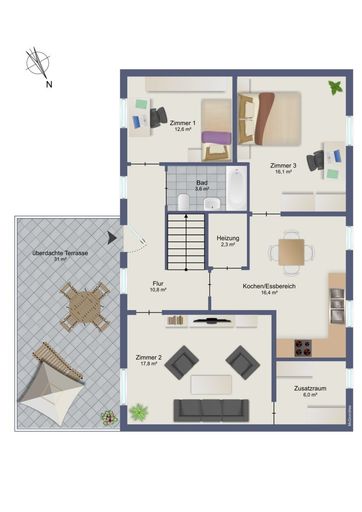Grundrissplan