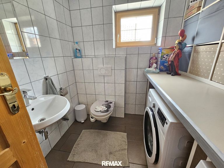 WC und Waschküche
