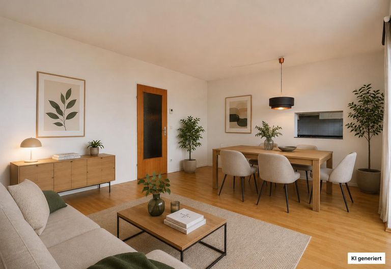 Wohnzimmer, Einrichrungsvorschlag