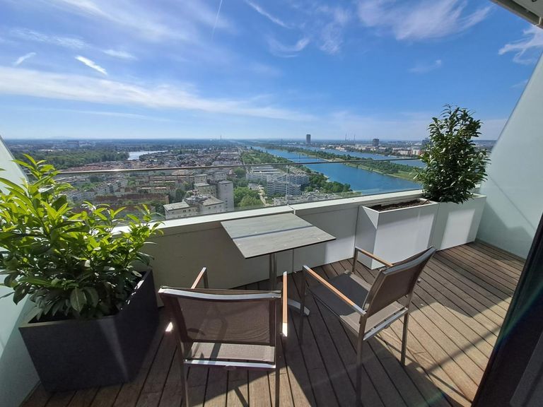 Balkon mit Aussblick