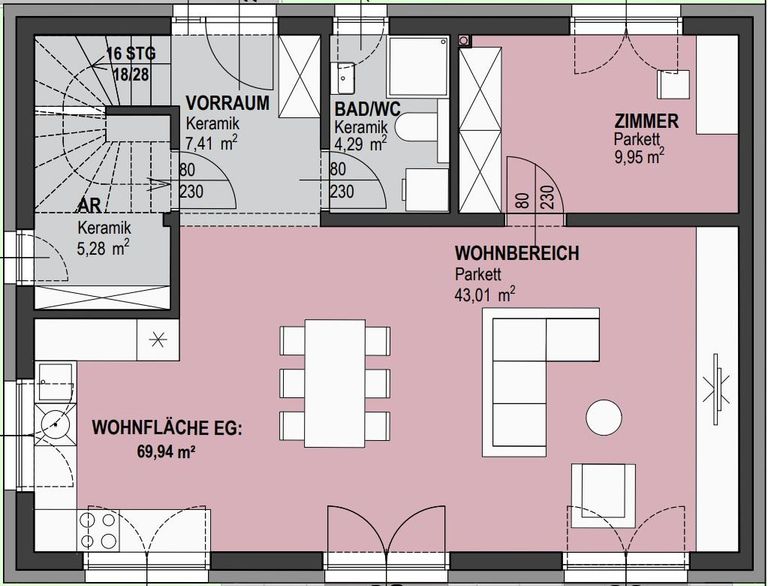 Grundriss EG