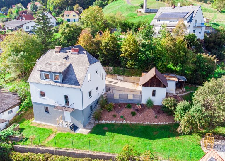 Luftaufnahme mit Blick aus Süd-Westen