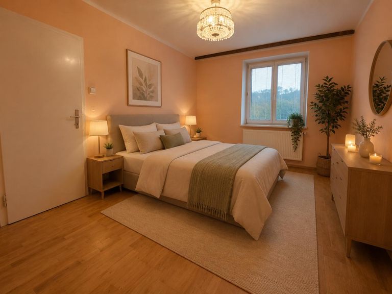 Visualisierung Schlafzimmer