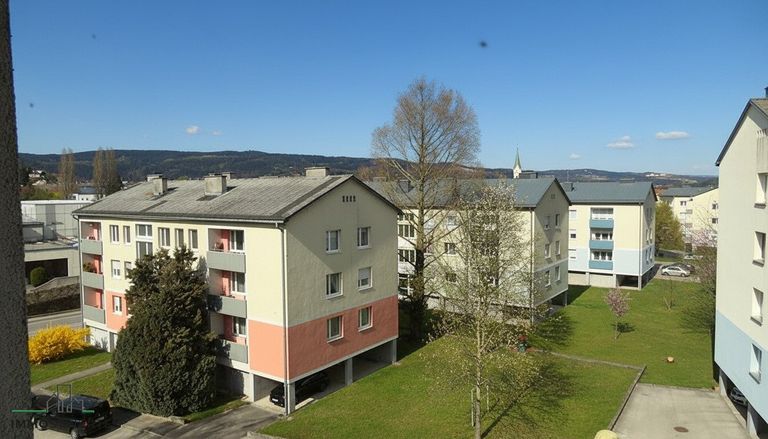 Ausblick vom Schlafzimmer
