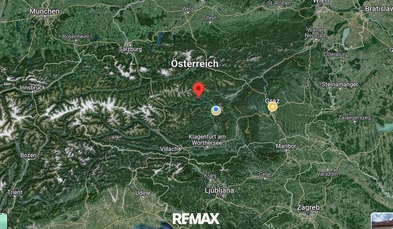 Karte Österreich