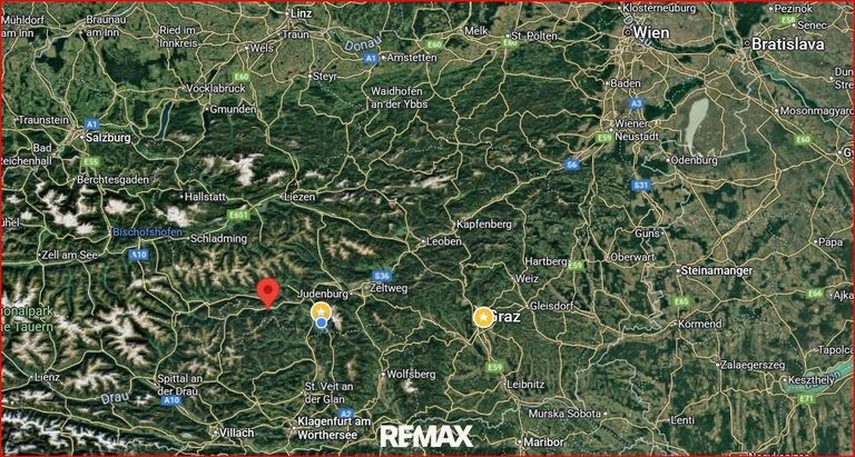 Luftansicht Österreich